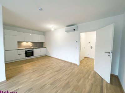 2 Zimmer mit Klimaanlage und Terrassse | Ruhelage | Badeteich Hirschstetten in Fußnähe.