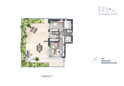 146,40 m² Terrasse! Erstbezug in eine unglaublich helle 3 Zimmer-Wohnung