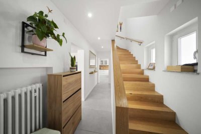 Modern wohnen. Nachhaltig leben. – Kernsaniertes Einfamilienhaus mit Wärmepumpe