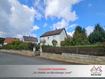 Ihr neues Zuhause mit Potenzial – Zweifamilienhaus mit großem Garten in bevorzugter Lage von Plech