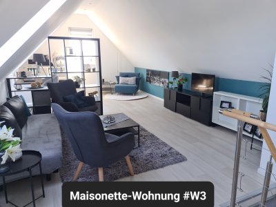 Moderne 3.Zim. Wohnung, Maisonett - Erstbezug Gnarrenburg