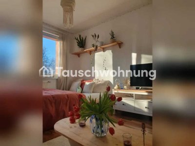 Tauschwohnung: Gemütliche 1-Zimmer-Wohnung dirket im Grünen