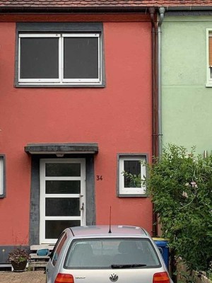 Ein Reihenhaus, das aus der Reihe tanzt