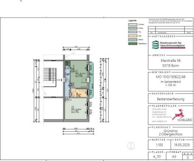 Sanierte 1-Zimmer-Wohnung, Im Geimersfeld 6, Trier, 2. OG Mitte