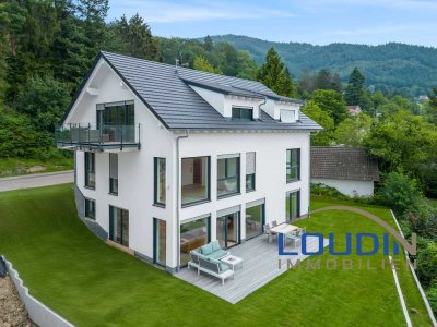 Modernes Design trifft auf höchsten Wohnkomfort - KFW55 Haus