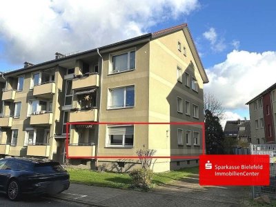 Vermietete 3-Zimmer Eigentumswohnung in der östl. Bielefelder Innenstadt