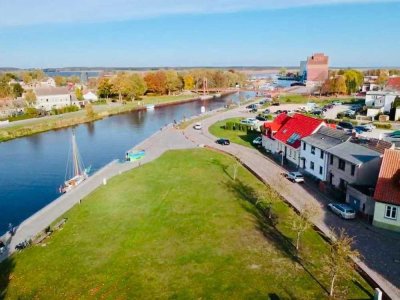 attraktive 2-Raum-Wohnung mit Blick auf die Peene in Anklam