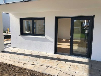 Wohnung mit Terrasse und kleinem Gartenanteil: attraktive 3-Zimmer-Erdgeschosswohnung in Benningen