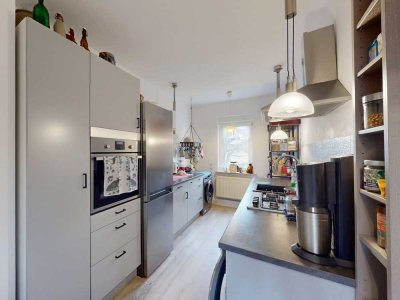 Stilvolle, sanierte 3-Raum-Wohnung in Stücken