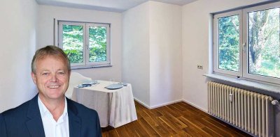 Zwei Ebenen - Ein Zuhause: 3,5-Zimmer aufgeteilt in Souterrain und Hochparterre