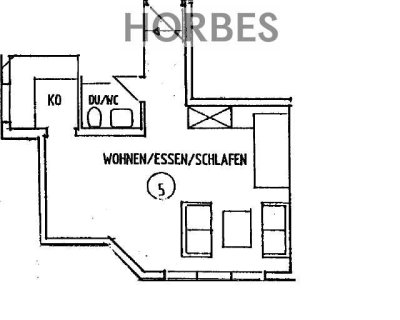 Moderne Single-Wohnung in beliebter Lage