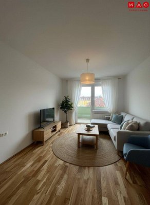 Umzug ohne Stress: Wir zahlen Ihre Umzugskosten oder schenken Ihnen einen Möbel-Gutschein!* 2-Zimmer-Wohnung mit Balkon in Wels/Vogelweide – AB SOFORT!