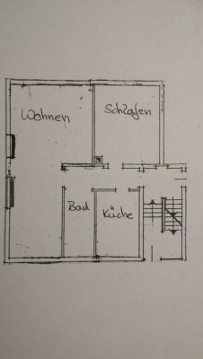 Modernisierte 2,5-Zimmer-Dachgeschosswohnung in Walldorf