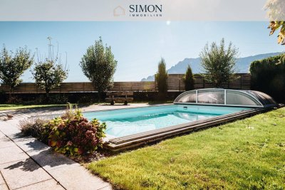 Exklusive Villa mit Pool und Traumgarten – Wohnen mit Blick auf den Untersberg