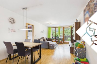 Gepflegte 3-Zimmer-Wohnung in ruhiger, zentrumsnaher Lage zu mieten