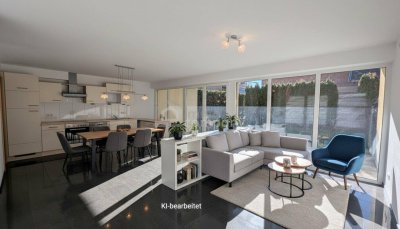 Attraktive 3-Zimmer-Gartenwohnung in Röthis | 74m² Wohnfläche | Süd-Terrasse mit Garten | inkl. 2-KFZ-Stellplätze