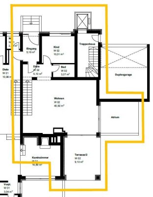 Schöne 3-Zim.- Wohnung über zwei Etagen in bester Lage Harlaching