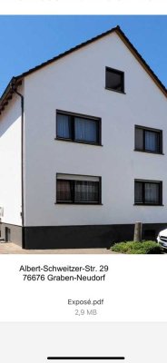 Attraktive 4-Zimmer-Wohnung mit Balkon und neuer Klimaanlage in Graben-Neudorf