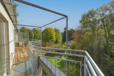 Dornbach - Pointengasse: Großzügige Terrassenwohnung mit unverbaubarem Grünblick