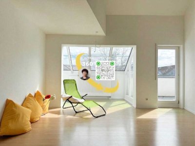 Ulm-Gögglingen schicke 4-Zi.-Maisonette mit 3 sonnigen Dachterrassen, EBK + TG, ohne Käuferprovision