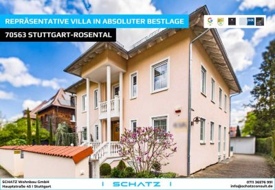 Repräsentative Villa in Bestlage von Stuttgart - Rosental