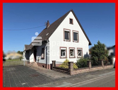 Haus mit Erweiterungspotential auf großem Grundstück!