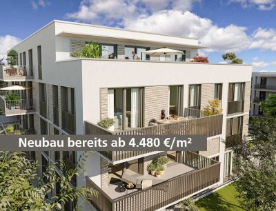Clever bauen, günstig wohnen - Helle 4-Zimmer-Wohnung mit großzügiger Westterrasse