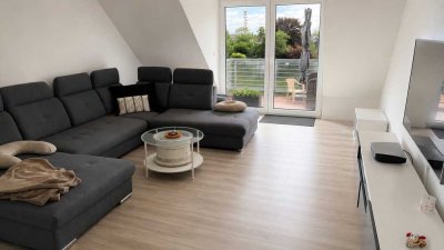 3-Zimmer-Maisonette mit Süd-West-Balkon, Klimaanlage, Wallbox & 2 Stellplätzen