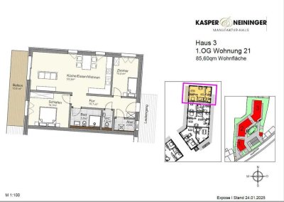 Betreutes Wohnen in Lauf:  hochwertige Neubau-Wohnung sucht Bewohner