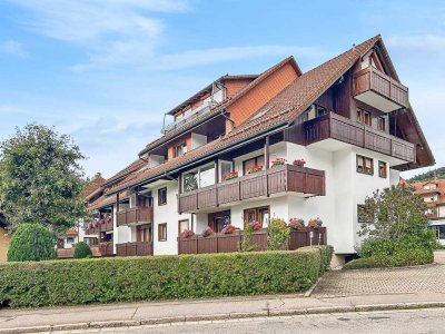Vermietete 2-Zimmer-Eigentumgswohnung in Titisee-Neustadt - Wohnen wo andere Urlaub machen