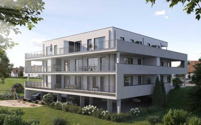 ERSTBEZUG: Aufzugsversorgte 3-Zimmer-Wohnung mit Balkon in Schemmerhofen / TO