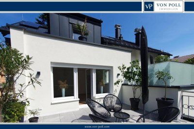 Kernsanierte 2-Zimmer-Wohnung mit West-Terrasse