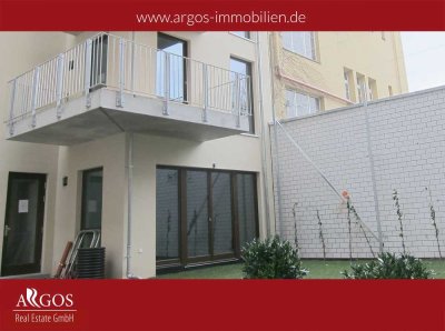 Weserkiez: 4-Zimmer Maisonette-Whg. mit Garten, Terrasse und Südbalkon in Neubau-Zweitbezug