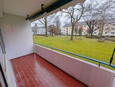 Helle 2-Zimmer-Hochpaterre-Wohnung in Denzlingen mit Balkon