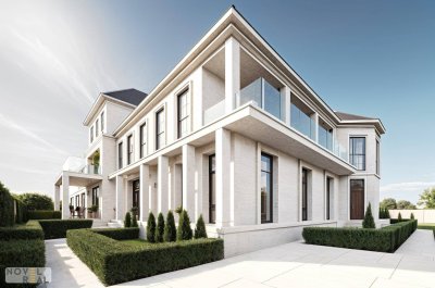 "Penthouse" – Luxus, Weitblick und absolute Privatsphäre! Villa "Elida 9"- Residieren in Donau-Nobellage mit Weitblick!