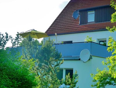 Sonnige  3,5-Zi. Whg 92qm mit 42qm Süd-Terrasse in Ansbach