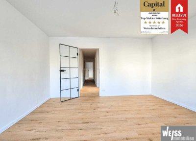 Modernisierte 3-Zimmer-Eigentumswohnung im Hochparterre mit Balkon