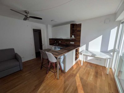 Möblierte 1-Zimmer Wohnung mit hochwertiger EBK