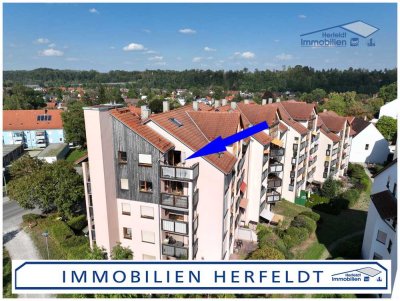 Schicke Galeriewohnung mit traumhaftem Blick über Landsberg!