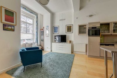 ALTBAU UND INDUSTRIAL STYLE AUF CA. 120 QM - PERFEKT KOMBINIERT IN TOP LAGE AM LEON-JESSEL-PLATZ!