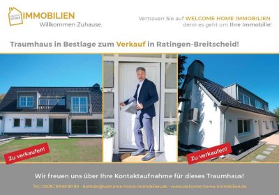 Neuwertiges Einfamilienhaus in Bestlage von Ratingen-Breitscheid - Luxus auf höchstem Niveau!