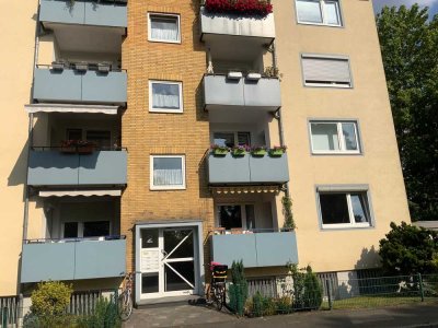 Vermietete Etagenwohnung mit Balkon und Gemeinschaftsgarten in Stadtnähe!