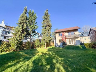 Einfamilienhaus mit 603 m2 Garten beim Auhof Center zu vermieten! Private oder gewerbliche Nutzung möglich! Arbeiterquartier!