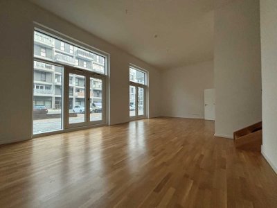 Außergewöhnliche Maisonettewohnung mit Terrasse und Einbauküche