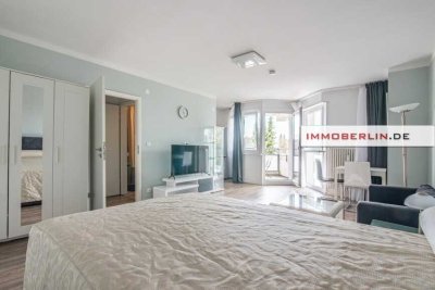 IMMOBERLIN.DE - Stimmige Wohnung mit ruhigem Südwestbalkon & Lift beim Spektesee