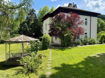 Historische Altbauvilla – Erstbezug nach Kernsanierung: Lifteinbau, Luftwärmepumpe, Wohnungen maßgeschneidert u. v. m.