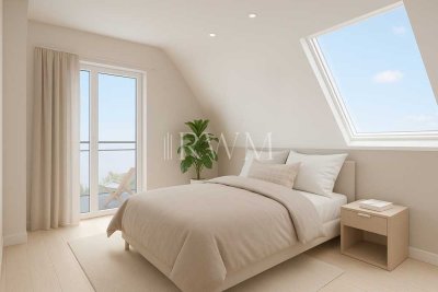 ENERGIEEFFIZIENTER NEUBAU - FEUERBACH
Zentral gelegene 3-Zimmer-Wohnung mit Balkon, Loggia & Garage