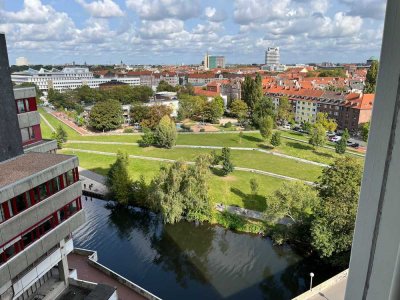 Lichtdurchflutete 3-Zimmer-Wohnung mit Balkon über Hannover