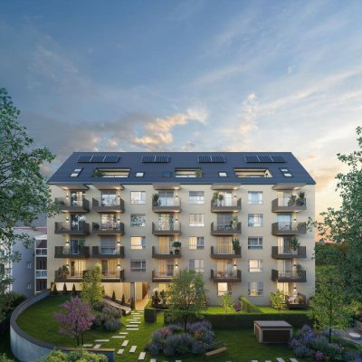 Großzügige Gartenwohnung, zentrumsnah mit MUR|PUR!