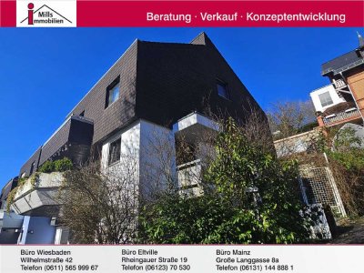 Freistehendes Einfamilienhaus in Wiesbaden-Sonnenberg mit 2 sonnigen Süd-Balkonen, Terrasse +